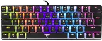 White Shark ASHIKO Black blue switch GK-2202 recenze