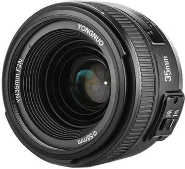 Yongnuo 35mm f/2 Nikon recenze