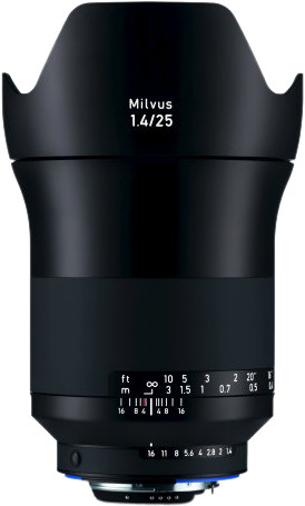 ZEISS Milvus 25mm f/1.4 Distagon T* ZF.2 Nikon F-mount recenze