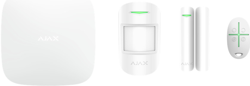 Ajax StarterKit Plus White 13540 recenze