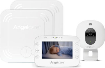 Angelcare SmartSensor Pro 3: video se zvukem a pohybem pro sledování dětí 3 v 1 se dvěma bezdrátovými senzorovými podložkami recenze