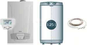 Fotografie Baxi Luna Platinum+ 1.12+125l + ERP 2,0-12 kW 125l SES0242+ recenzía