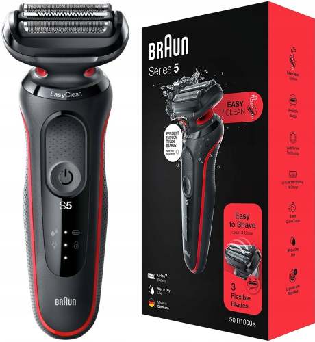 Braun Series 5 50-R1000s Red recenze