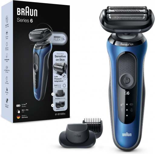 Braun Series 6 61-B1500s Blue recenze