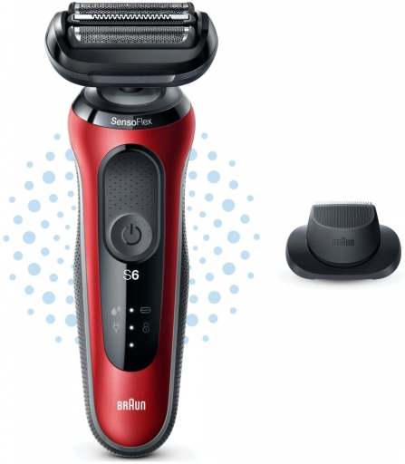Braun Series 6 61-R1200s Red recenze