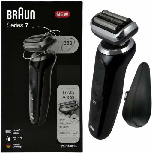 Braun Series 7 70-N1000s Black recenze