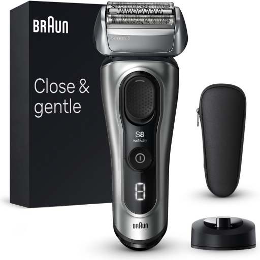 Braun Series 8 8517s Wet&Dry Galvano Silver recenze