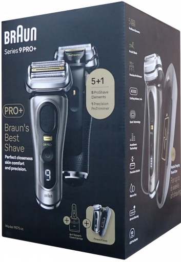Braun Series 9 Pro+ 9575cc Wet&Dry Noble Metal recenze