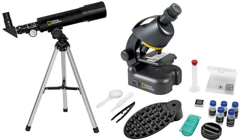 Bresser National Geographic Set 50/360 Telesc + 40x640x Micro recenze