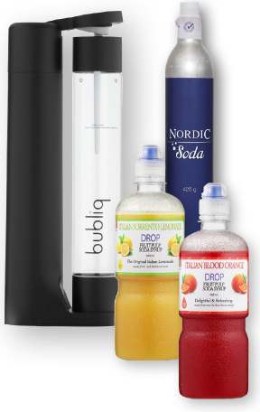 Bubliq + bombička CO2 černý recenze