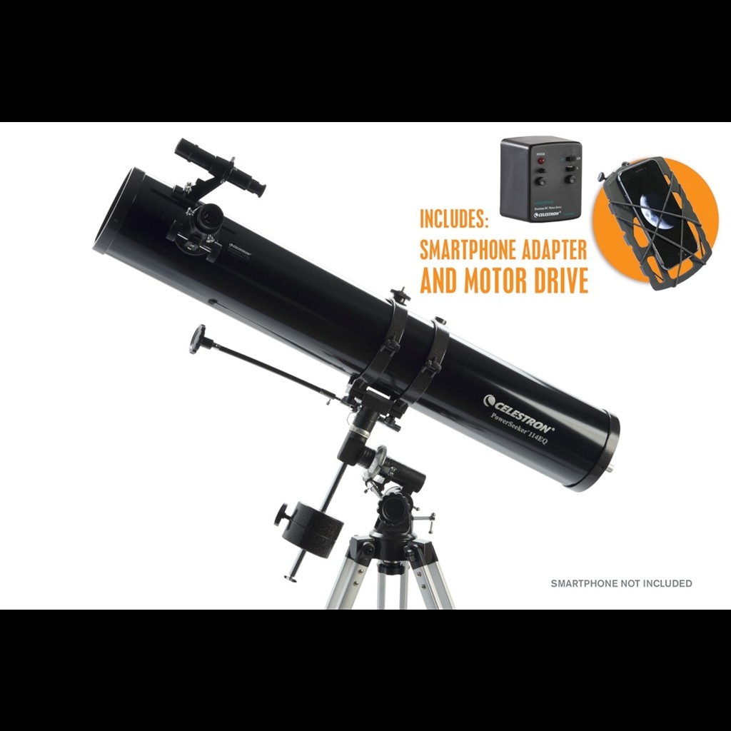 Celestron PowerSeeker 114 EQ MotorDrive recenze