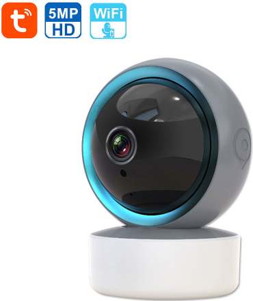 PST F4 5MP Chytrá chůvička pro TuyaSmart, otočná WiFi 5MPx, noční vidění do 10m, obj 3,6mm, otáčení za objektem recenze