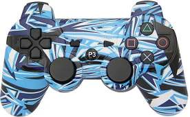 PSko PS3 bezdrátový ovladač Abstract Light Blue E10036 recenze