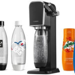 SodaStream Art Black + láhve FUSE 3 x 1l + Sirup Pepsi 440 ml + Sirup Mirinda 440 ml + Sirup 7UP 440 ml recenze