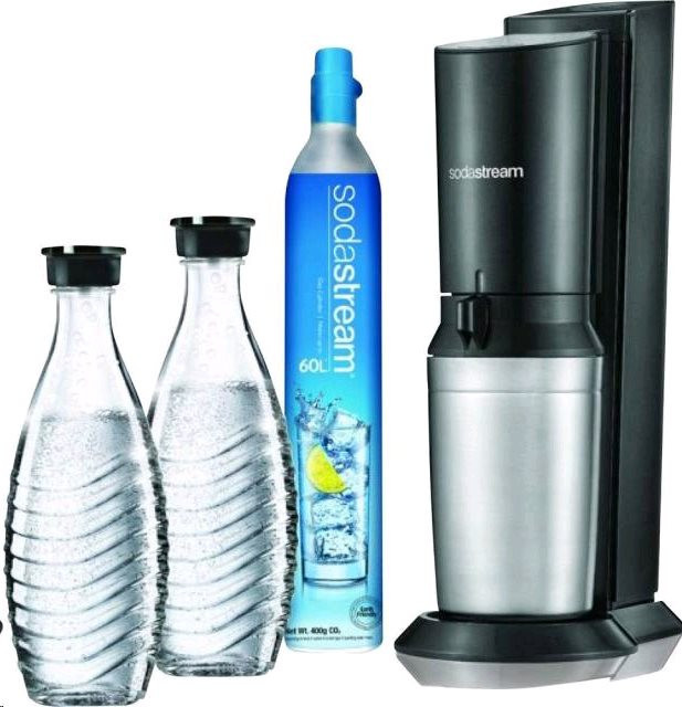 SodaStream Crystal 2.0 Black+ 2 x náhradní lahev recenze