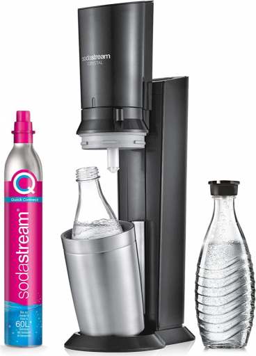 SodaStream Crystal 3.0 Black + 2x láhev recenze