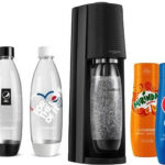 SodaStream Terra Black + láhve FUSE 3 x 1l + Sirup Pepsi 440 ml + Sirup Mirinda 440 ml + Sirup 7UP 440 ml recenze