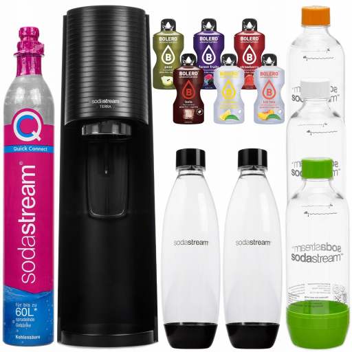 SodaStream Terra Megapack Černá recenze