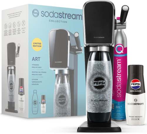 Sodastream Art Black Pepsi Zero Mpack recenze