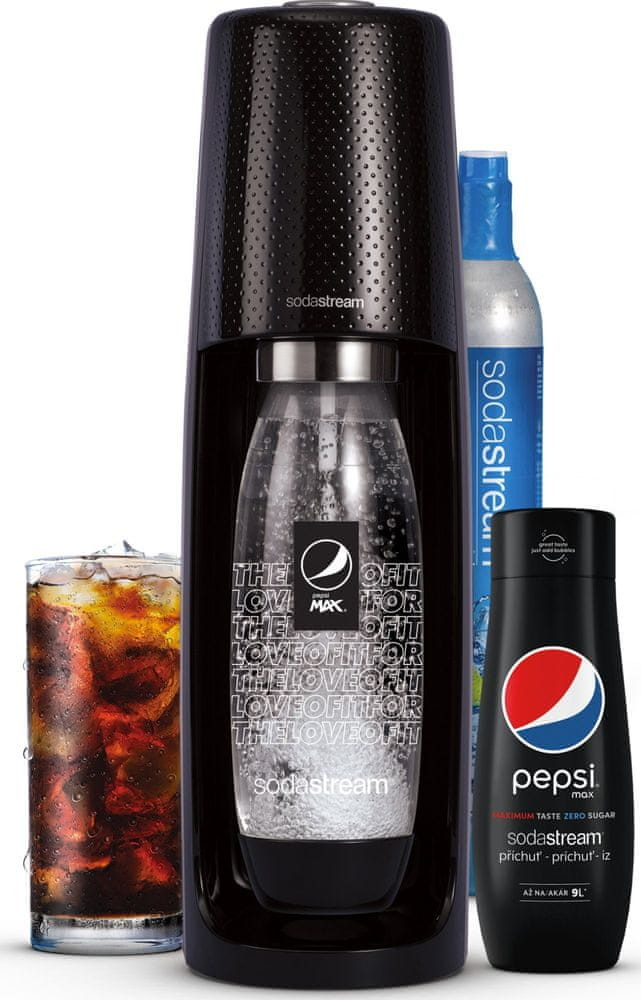 Sodastream Spirit Black Pepsi MAX MegaPack recenze