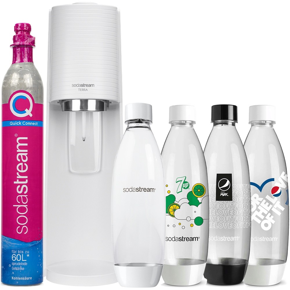 Sodastream Terra bílá 4 láhve recenze