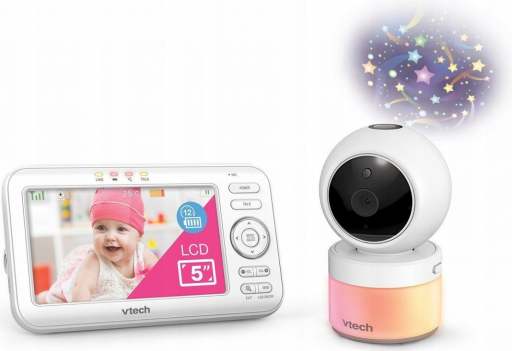 Vtech VM5463 dětská video chůvička s projektorem a otočnou kamerou recenze
