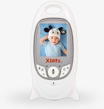 Xblitz BABY MONITOR bílá chůvička 240p noční vidění 2 displej dosah 260m recenze