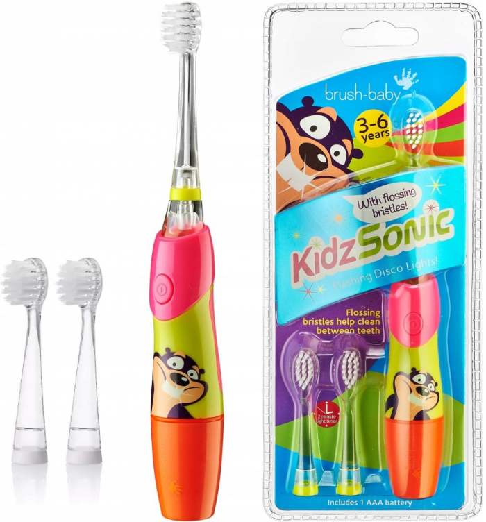 Brushbaby KidzSonic colorful recenze