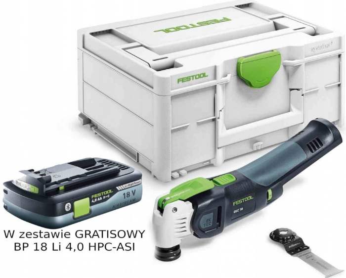Festool OSC 18 E-Basic 577033 recenze
