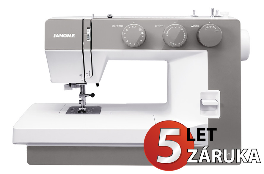 JANOME 1522 LG recenze