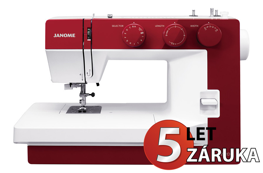 Janome 1522 RD recenze