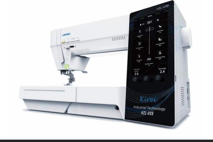 Juki HZL-UX8 recenze