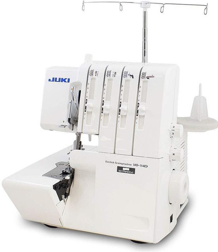 Juki MO-114 DN recenze