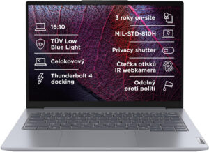 Fotografie Lenovo ThinkBook 14 G7 21MR0048CK  recenzía