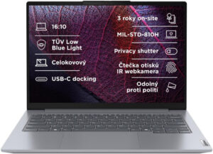 Fotografie Lenovo ThinkBook 14 G7 21MV0018CK  recenzía