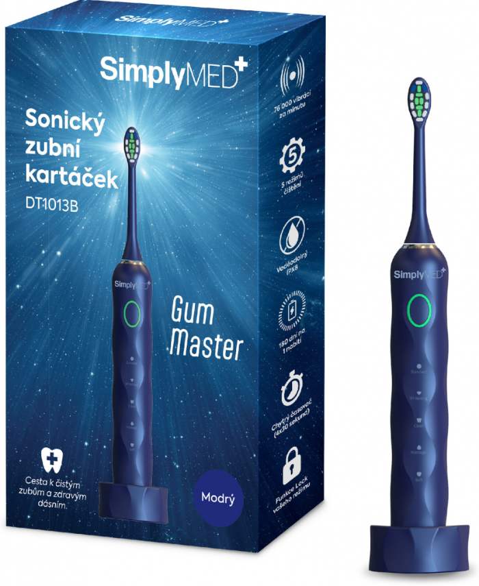 SimplyMed Gum Master DT1013B Blue recenze