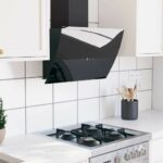 vidaXL Nástěnná digestoř 60 cm ocel a tvrzené sklo Černá recenze