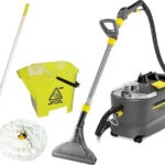 Karcher Puzzi 10/1 1.100-130.1 + mop set SYR Buldog recenze