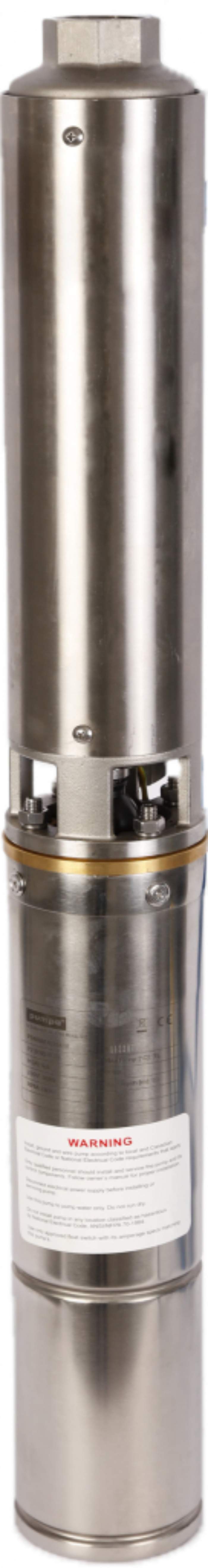 Pumpa INOX LINE STP-0526 4″ 0,75kW 400V PSM4T 40m kabel recenze