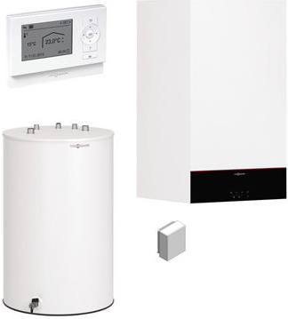 Obrázok Viessmann Vitodens + 150 L Vitocell 100-W + čidla + Vitotrol 200E Z022951 hodnotenie