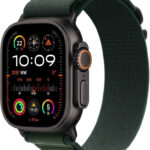 Apple Watch Ultra 2 49mm černý titan s tmavě zeleným alpským tahem L MX4T3CS/A recenze