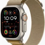 Apple Watch Ultra 2 49mm přírodní titan s žlutohnědým alpským tahem L MX4H3CS/A recenze