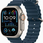 Apple Watch Ultra 2 49mm titanové pouzdro s modrým oceánským řemínkem MREG3CS/A recenze