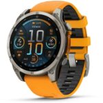 Garmin Fenix 8 AMOLED 47mm Sapphire Titanium Graphite/Orange 010-02904-11 recenze