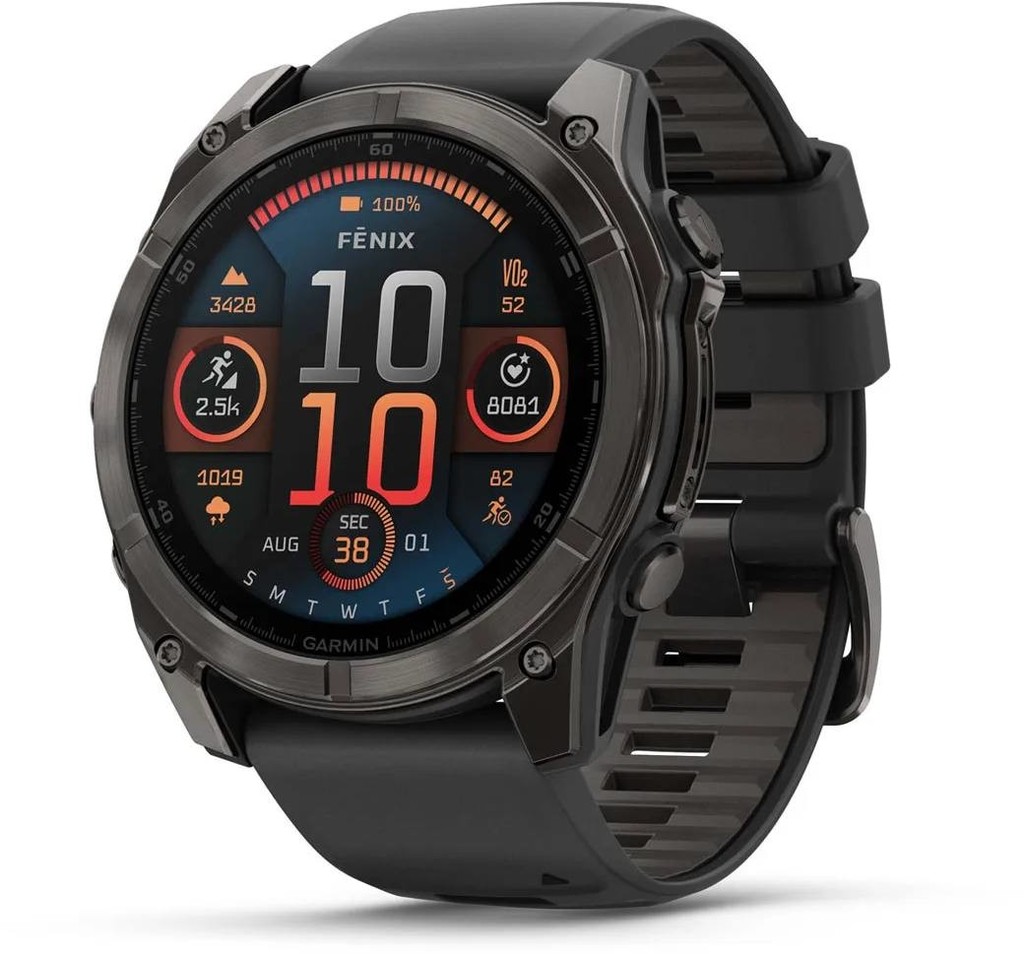 Garmin Fenix 8 AMOLED 51mm Sapphire Carbon Gray Titanium/Black 010-02905-21 recenze