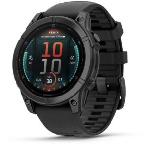 Fotografie Garmin Fenix E 47mm Stainless Steel Slate Gray/Black 010-03025-01  recenzía