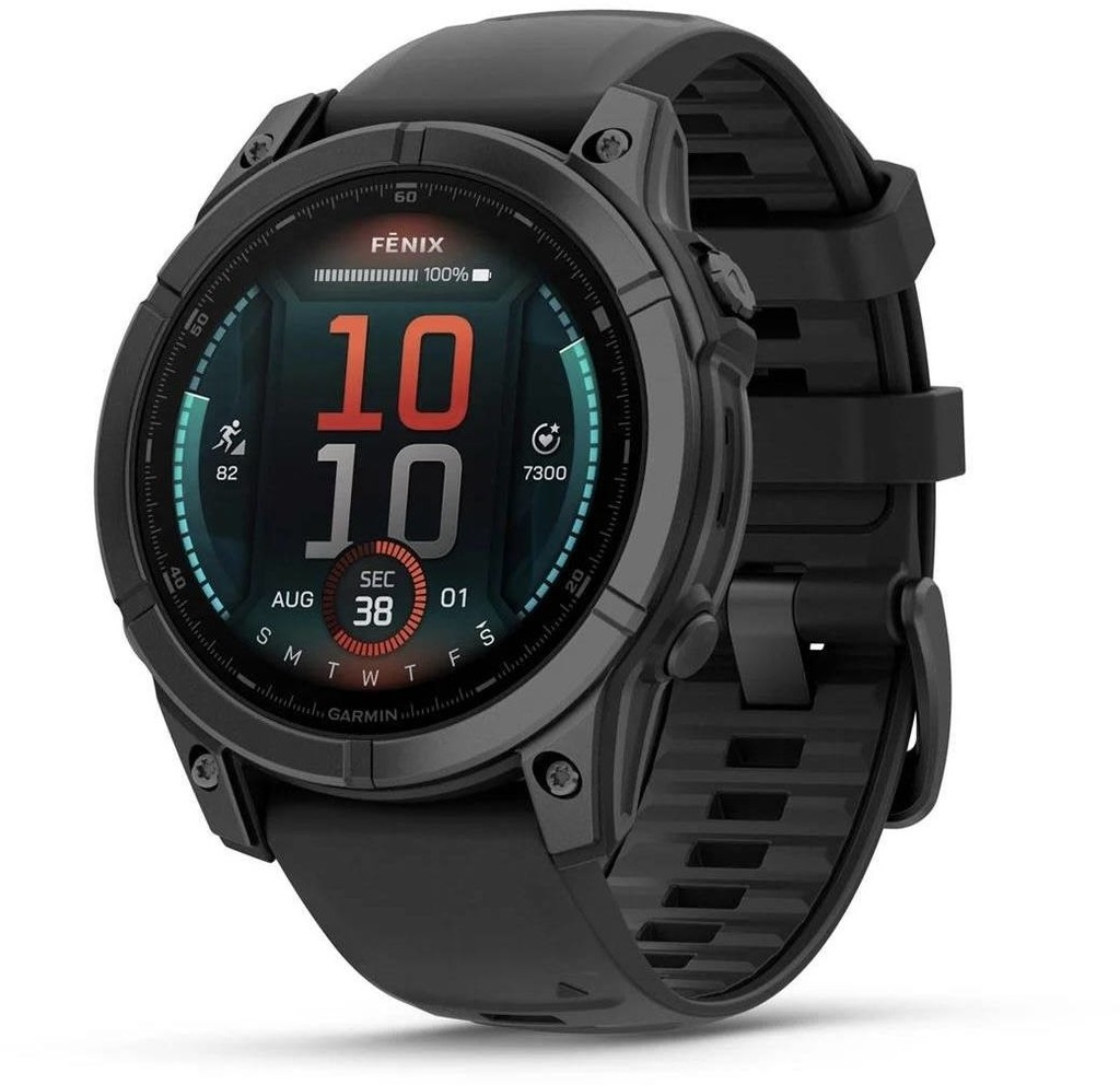 Garmin Fenix E 47mm Stainless Steel Slate Gray/Black 010-03025-01 recenze