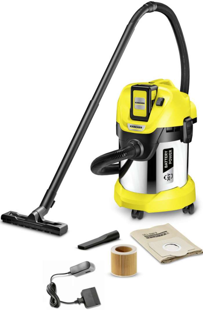 Kärcher WD 3 Battery Premium Set 1.629-951.0 recenze