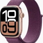 Apple Watch Series 10 46mm Cellular růžově zlatý hliník se švestkovým provlékacím řemínkem MWY83QC/A recenze