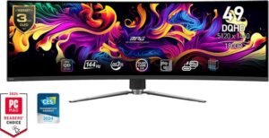 Fotografie MSI MPG 491CQP-QD-OLED  recenzía